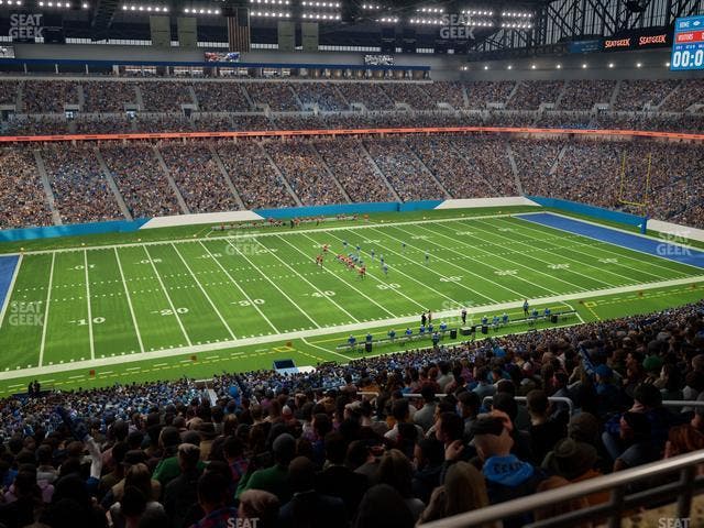 Ford Field - Section Club 204 Seat View
