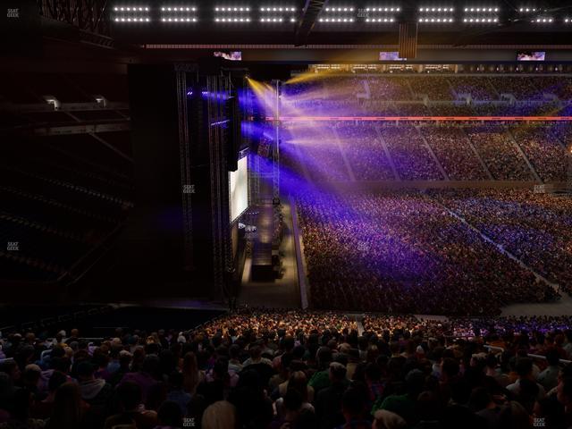 Ford Field - Section Club 204 Seat View