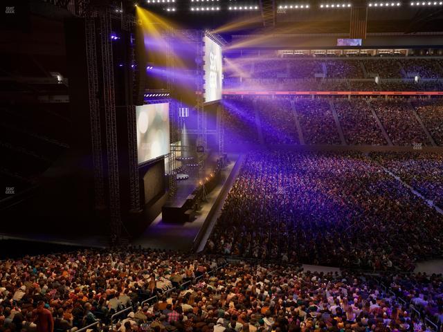 Ford Field - Section Club 205 Seat View