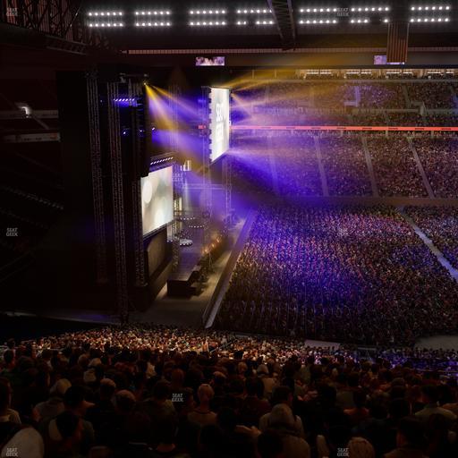 Ford Field - Section Club 205 Seat View