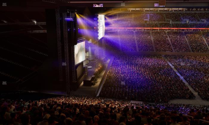 Ford Field - Section Club 205 Seat View