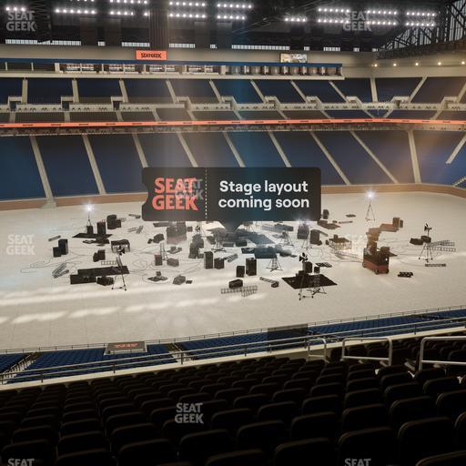 Ford Field - Section Club 205 Seat View