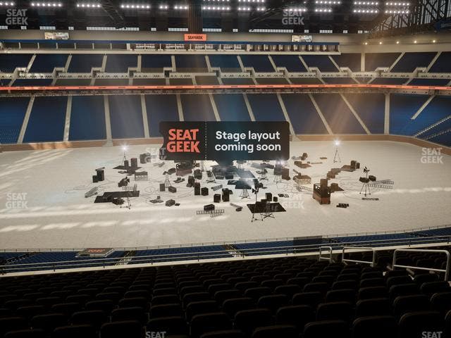 Ford Field - Section Club 206 Seat View