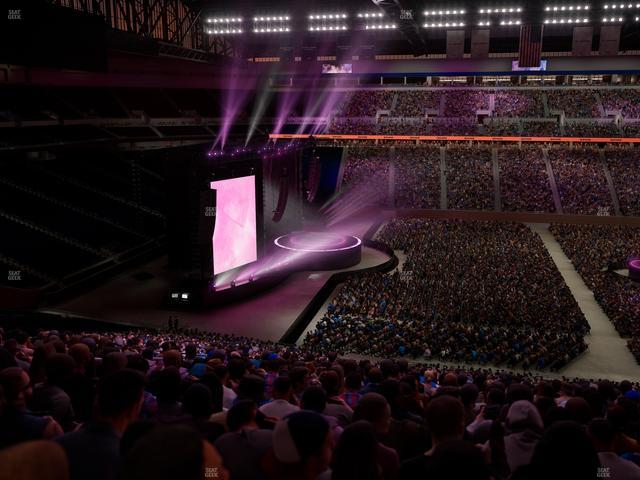 Ford Field - Section Club 206 Seat View