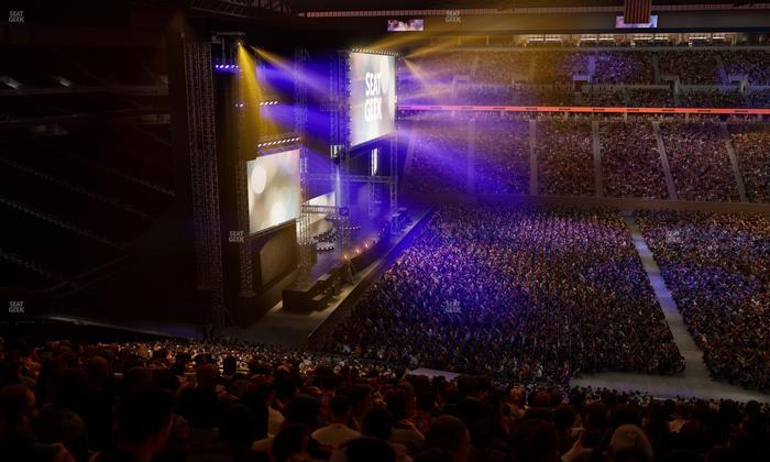 Ford Field - Section Club 206 Seat View