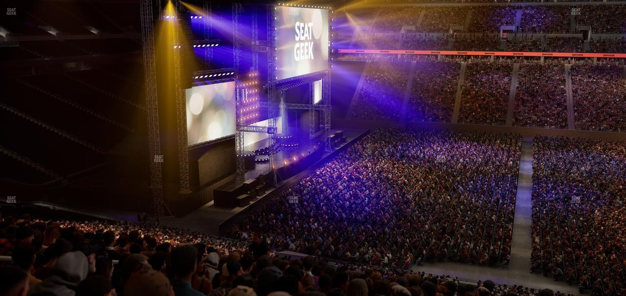 Ford Field - Section Club 207 Seat View