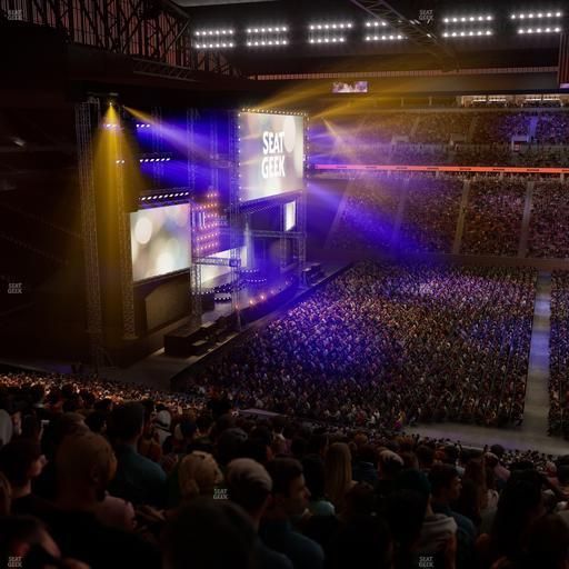 Ford Field - Section Club 207 Seat View