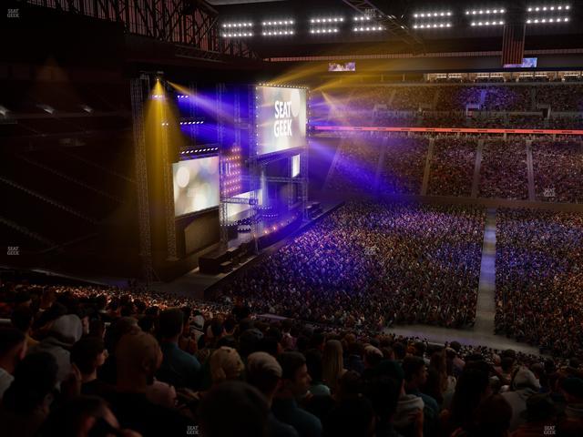 Ford Field - Section Club 207 Seat View