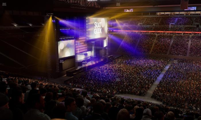 Ford Field - Section Club 208 Seat View