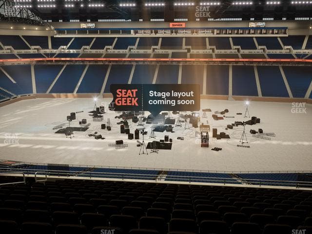 Ford Field - Section Club 208 Seat View