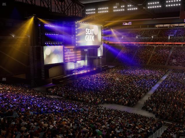 Ford Field - Section Club 208 Seat View