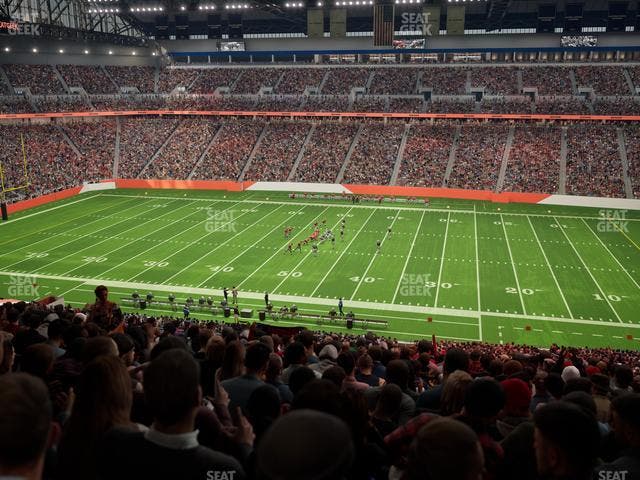 Ford Field - Section Club 209 Seat View