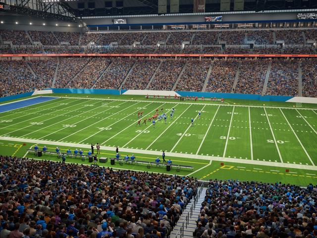 Ford Field - Section Club 209 Seat View