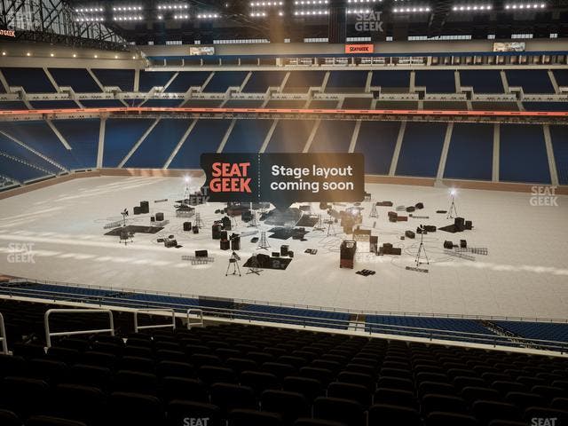 Ford Field - Section Club 209 Seat View