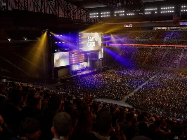 Ford Field - Section Club 209 Seat View