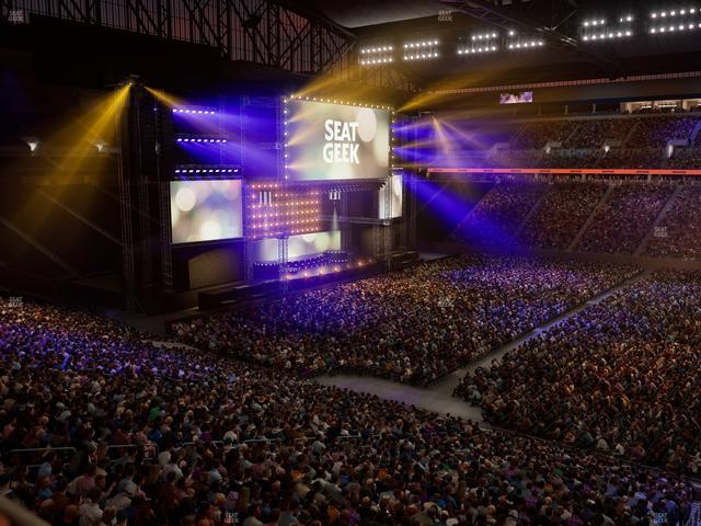 Ford Field - Section Club 209 Seat View