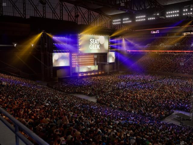 Ford Field - Section Club 211 Seat View