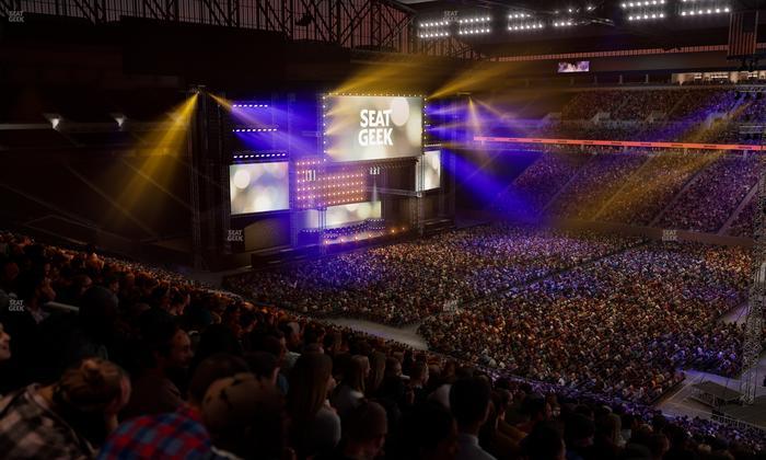 Ford Field - Section Club 211 Seat View