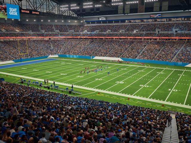Ford Field - Section Club 211 Seat View