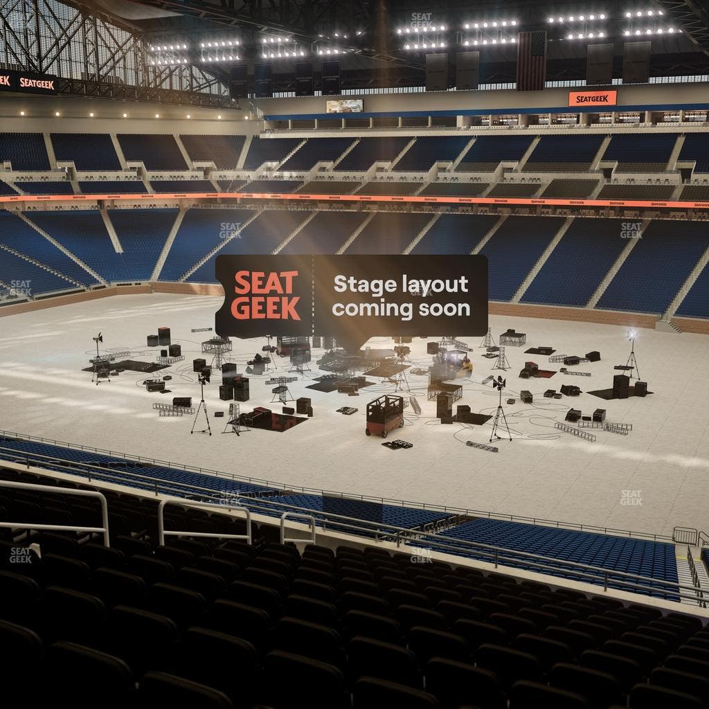 Ford Field - Section Club 211 Seat View