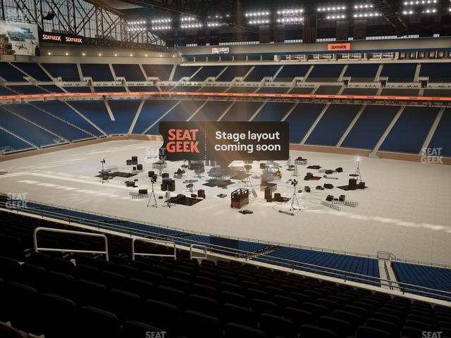 Ford Field - Section Club 211 Seat View