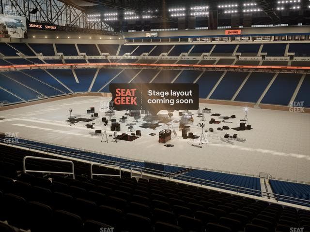 Ford Field - Section Club 211 Seat View