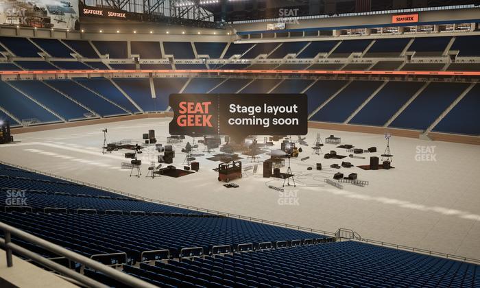 Ford Field - Section Club 212 Seat View