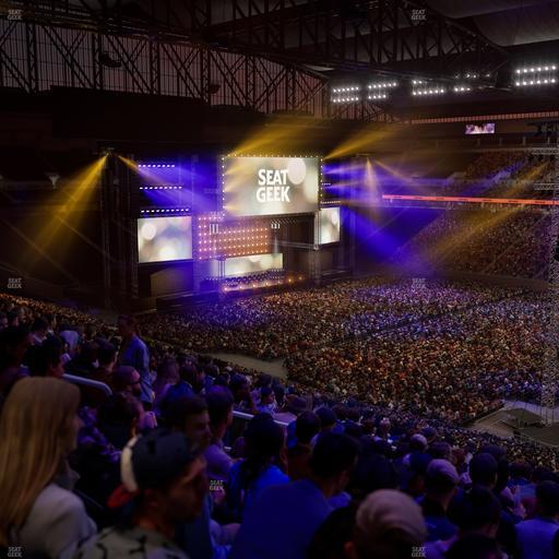Ford Field - Section Club 212 Seat View