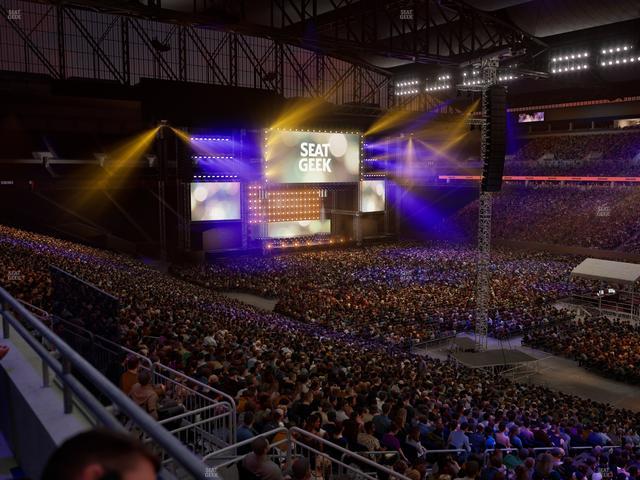 Ford Field - Section Club 213 Seat View