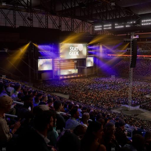 Ford Field - Section Club 213 Seat View