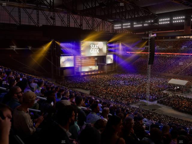 Ford Field - Section Club 213 Seat View