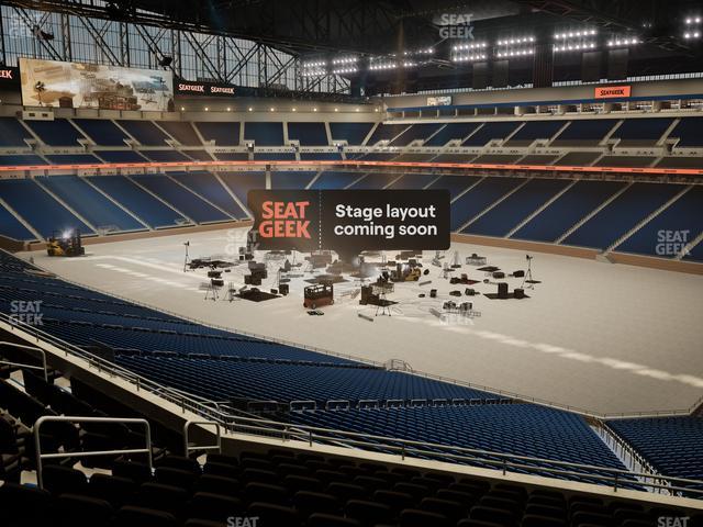 Ford Field - Section Club 214 Seat View