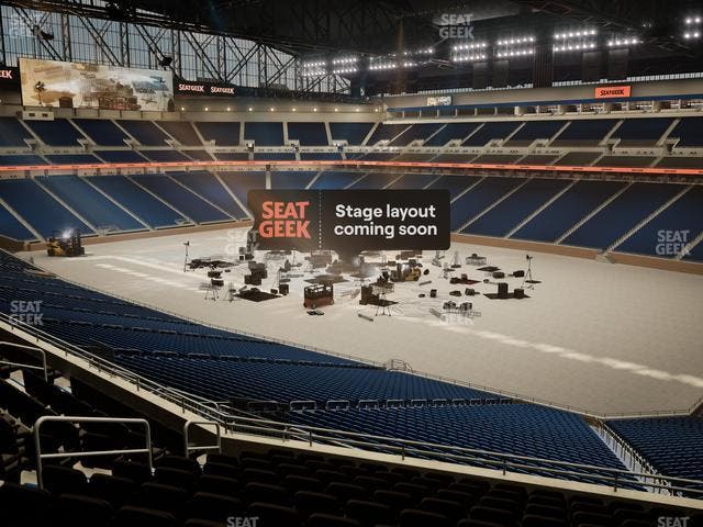 Ford Field - Section Club 214 Seat View