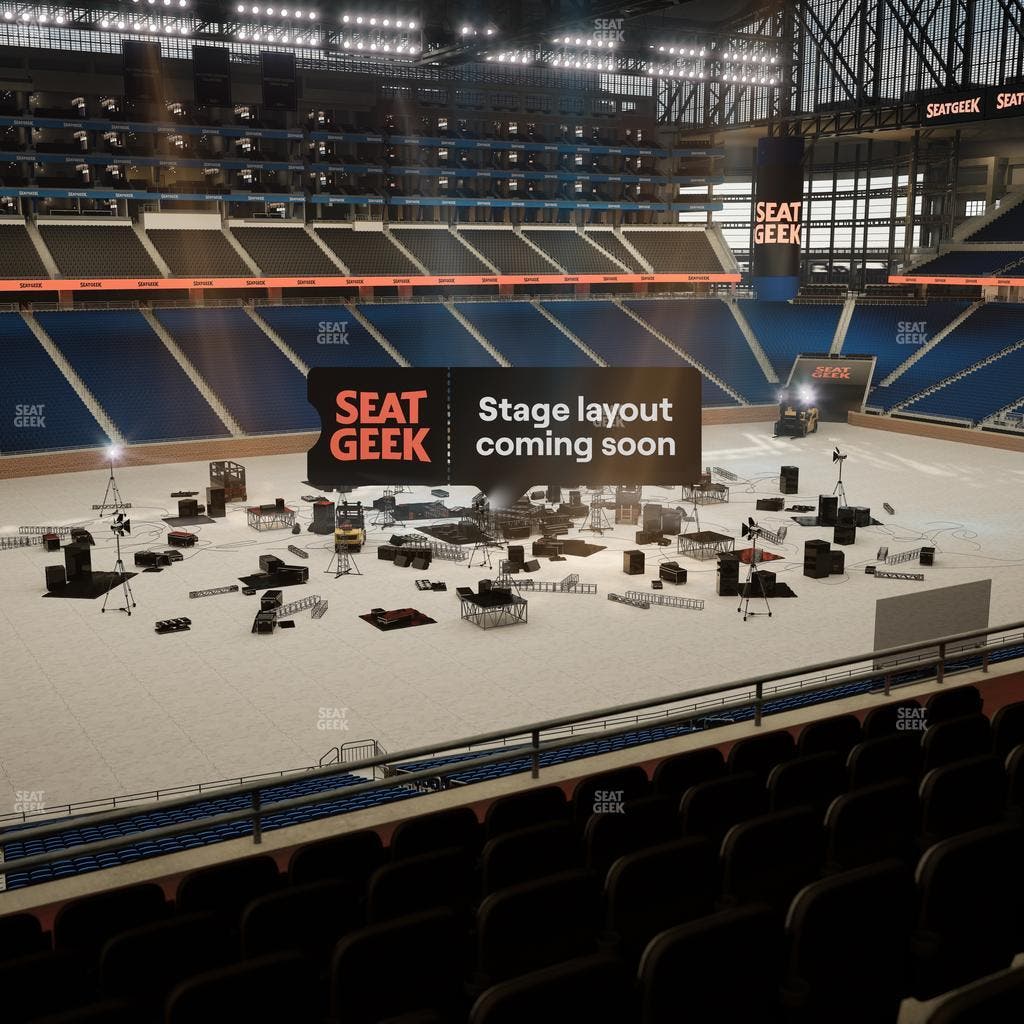 Ford Field - Section Club 227 Seat View