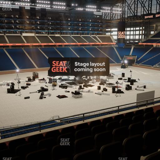 Ford Field - Section Club 227 Seat View