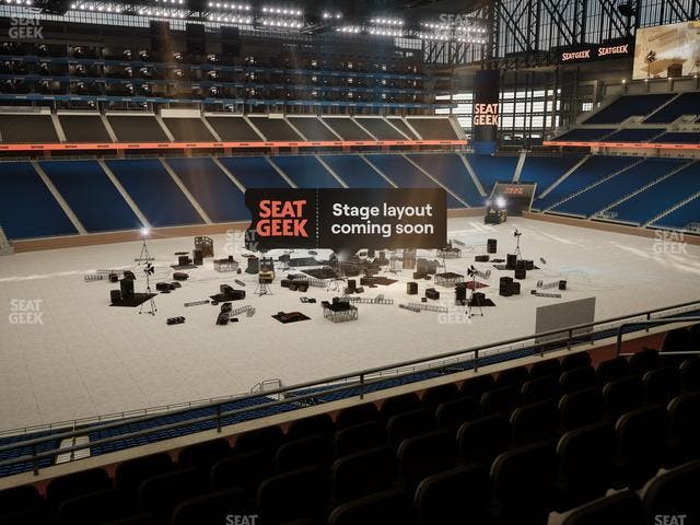 Ford Field - Section Club 227 Seat View