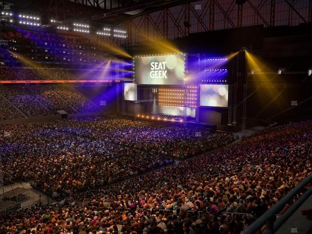 Ford Field - Section Club 227 Seat View