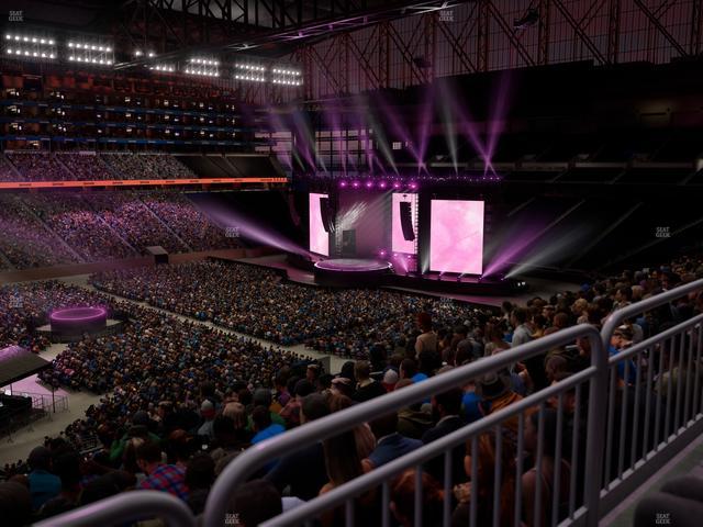 Ford Field - Section Club 227 Seat View