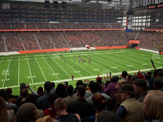 Ford Field - Section Club 228 Seat View