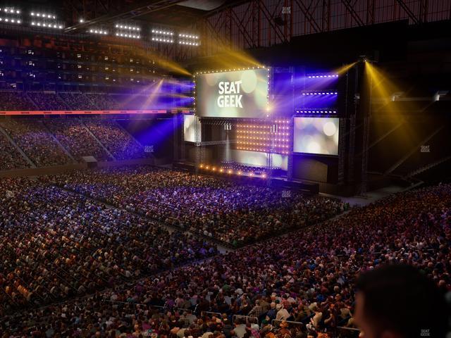 Ford Field - Section Club 228 Seat View