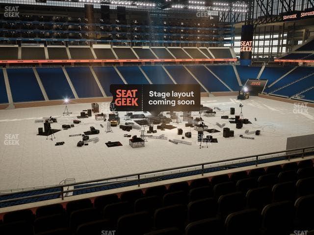 Ford Field - Section Club 228 Seat View