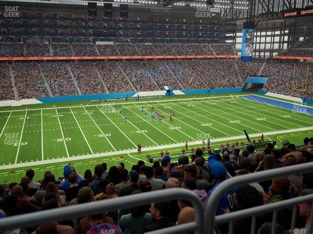 Ford Field - Section Club 228 Seat View