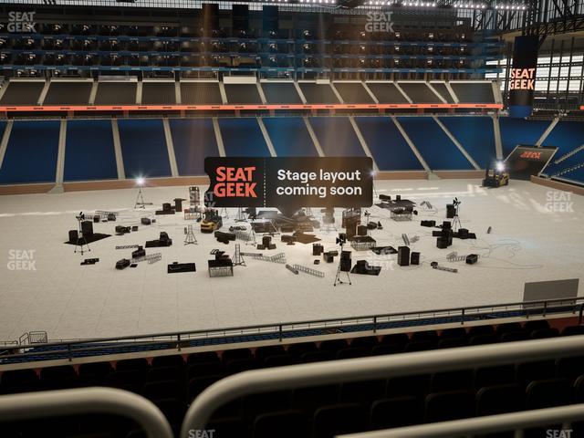 Ford Field - Section Club 229 Seat View