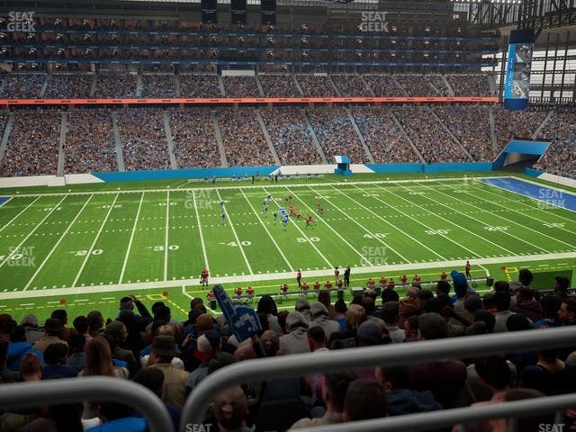 Ford Field - Section Club 229 Seat View