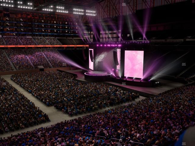 Ford Field - Section Club 229 Seat View