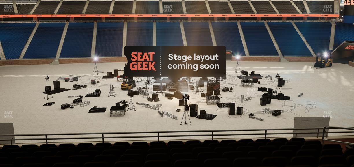 Ford Field - Section Club 230 Seat View