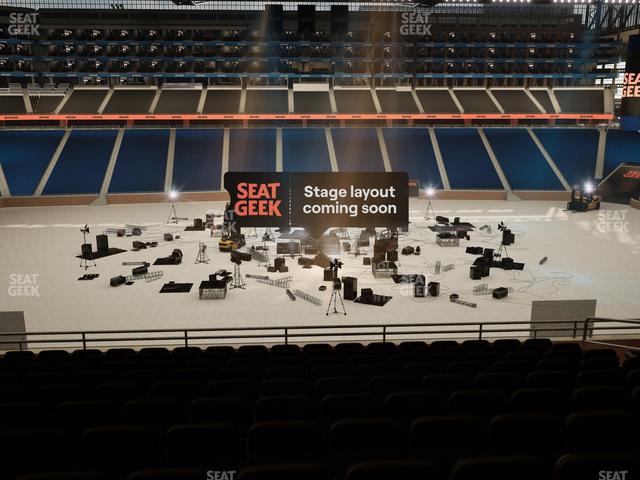 Ford Field - Section Club 230 Seat View