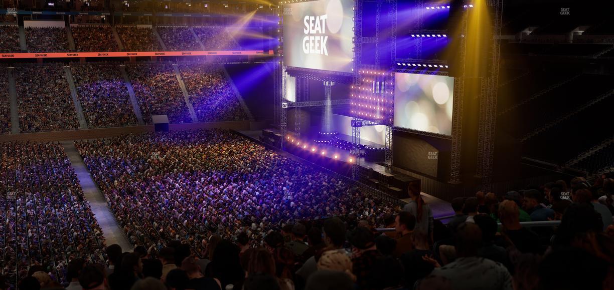 Ford Field - Section Club 230 Seat View