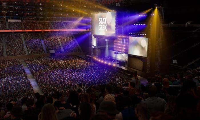Ford Field - Section Club 230 Seat View