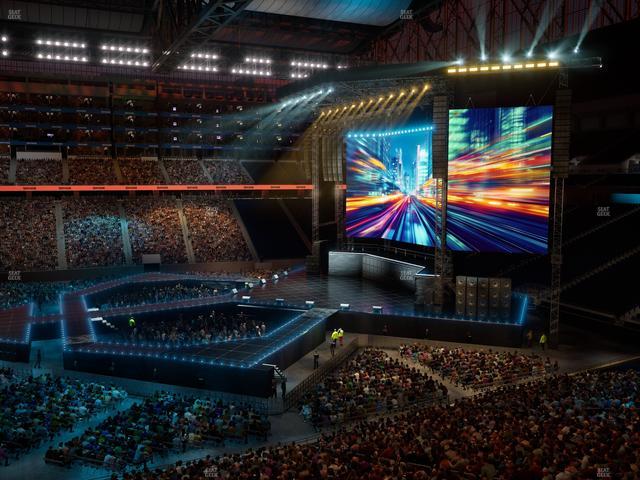 Ford Field - Section Club 231 Seat View